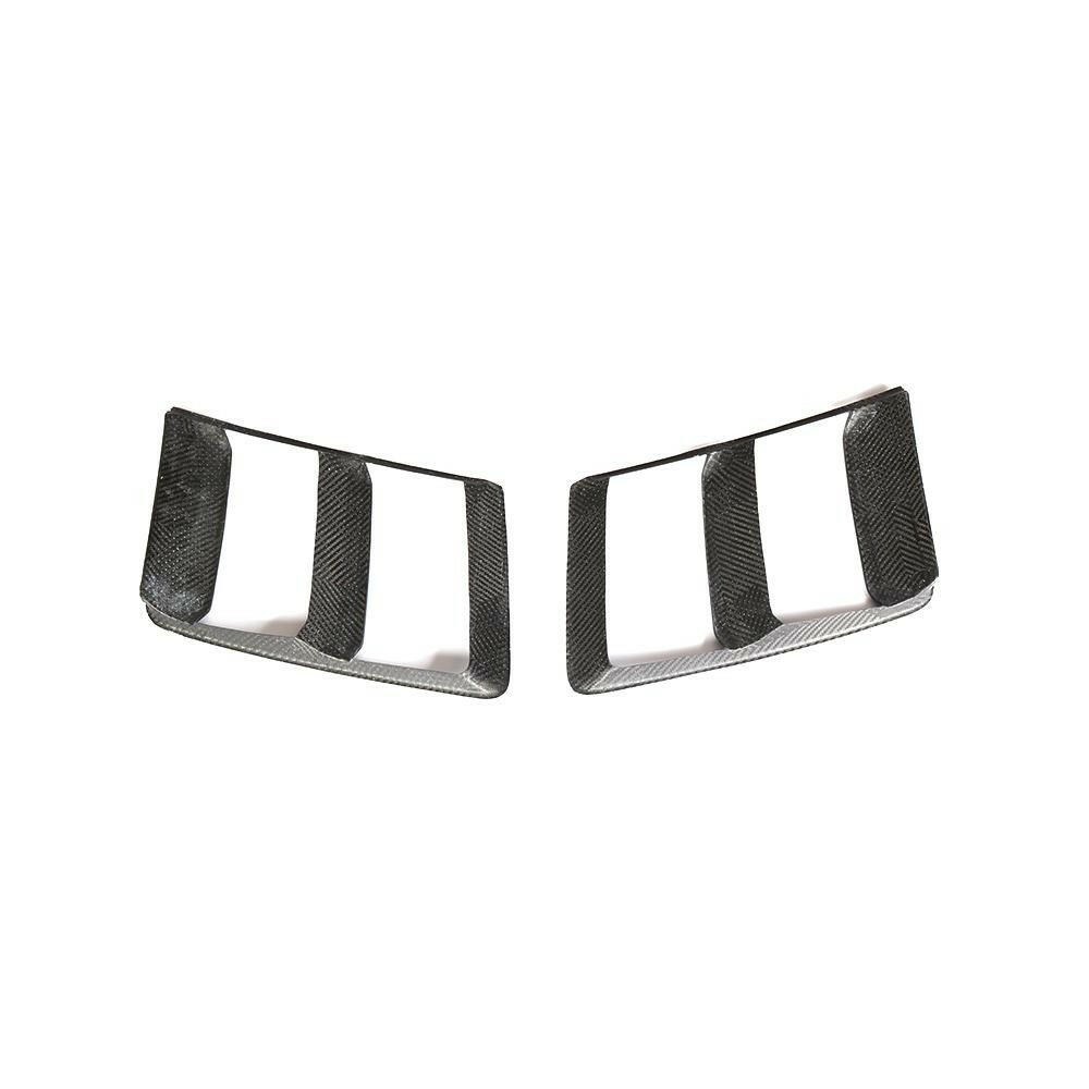 Carbon Fiber Front Bumper Air Vent Trim - Audi R8 (2016-2018).