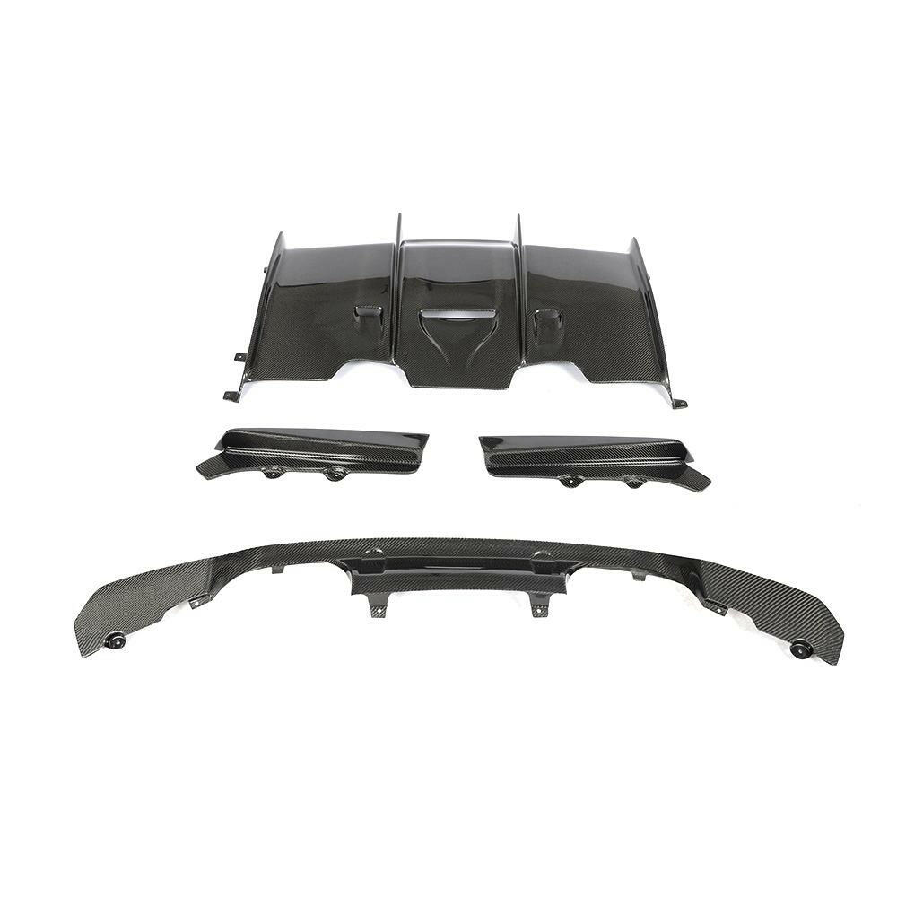 PSM Style Full Set Rear Carbon Fiber Diffuser - F80 M3 | F82/F83 M4.