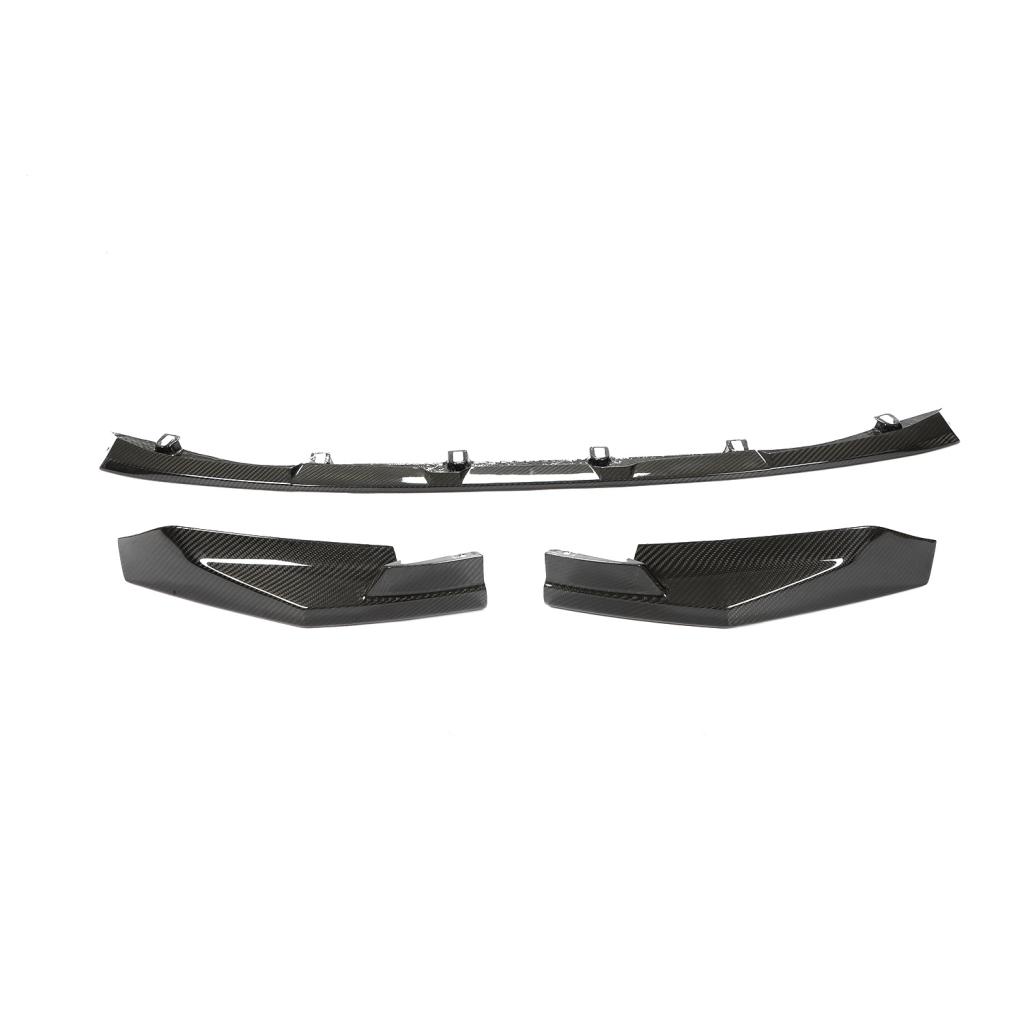 3 Piece M Style Carbon Fiber Front Lip - G80 M3 | G82/G83 M4 - Euro Auto Design