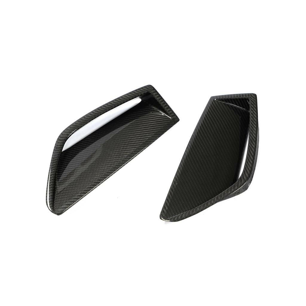 Carbon Fiber V1 Front Air Vent Trim - Audi RS6/RS7 C8.