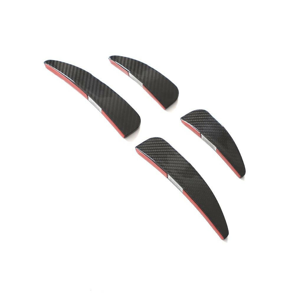 Capristo Style Carbon Fiber Front Canards - Audi R8 (2019-2024).
