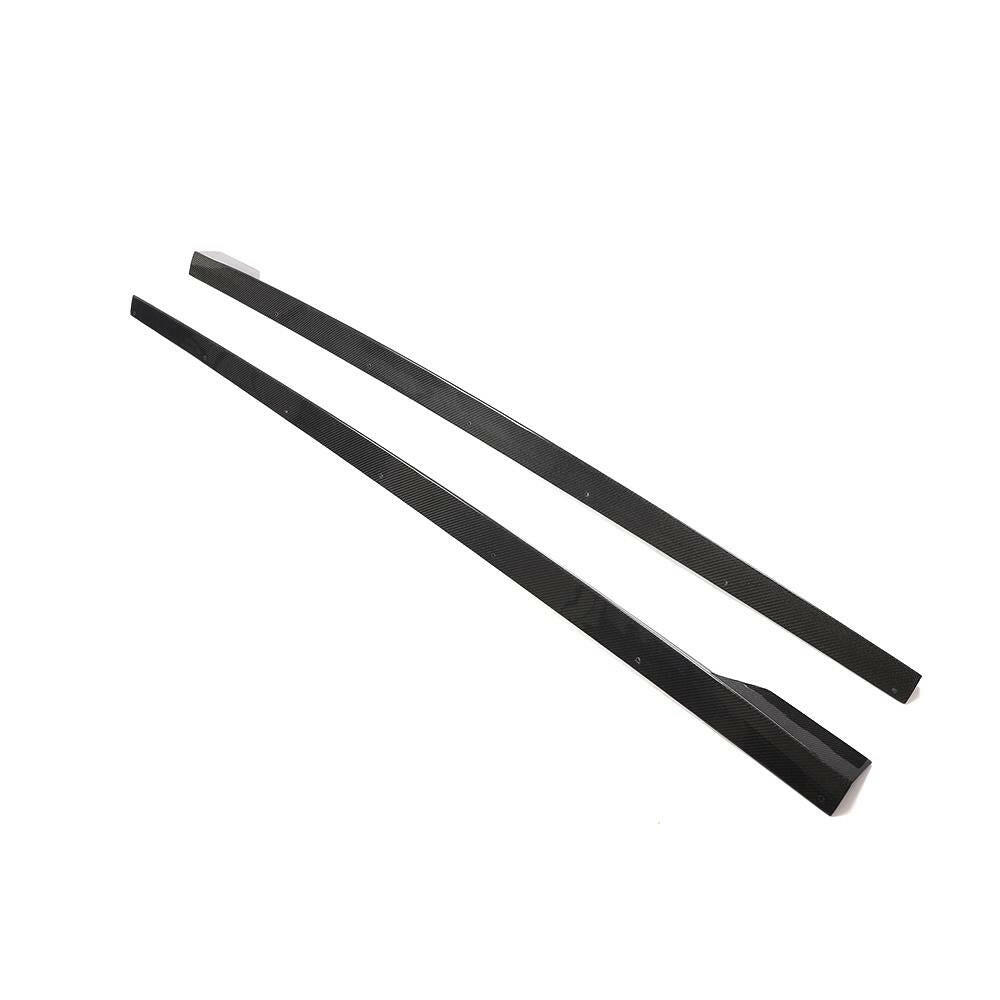 Euro Auto Style V2 Carbon Fiber Side Skirts - Audi RS3 (2017-2020).