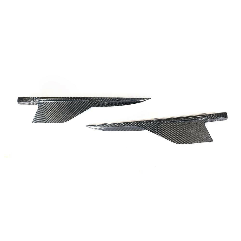Carbon Fiber Side Skirt Fins - Audi R8 (2016-2018).