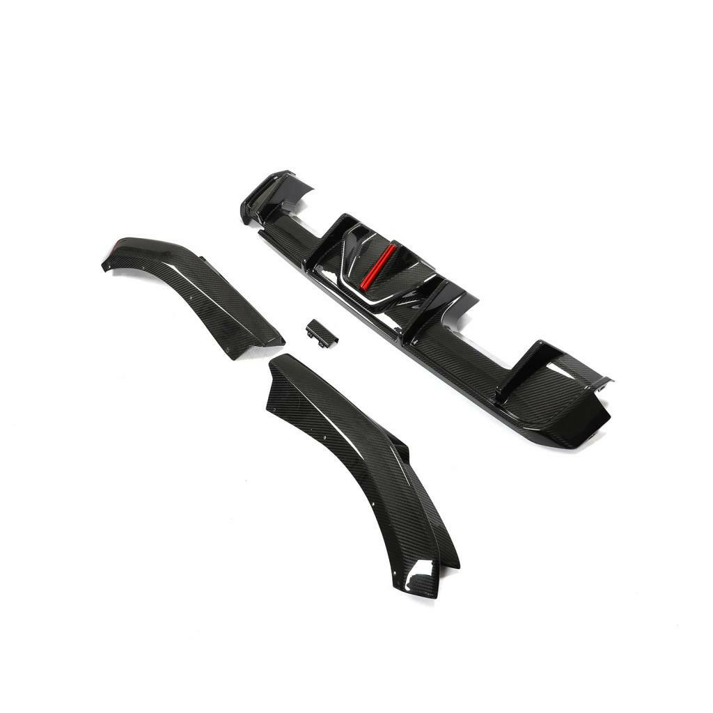 F1 Style V1 Carbon Fiber LED Diffuser And Splitters Set - G80 M3 | G82/G83 M4.