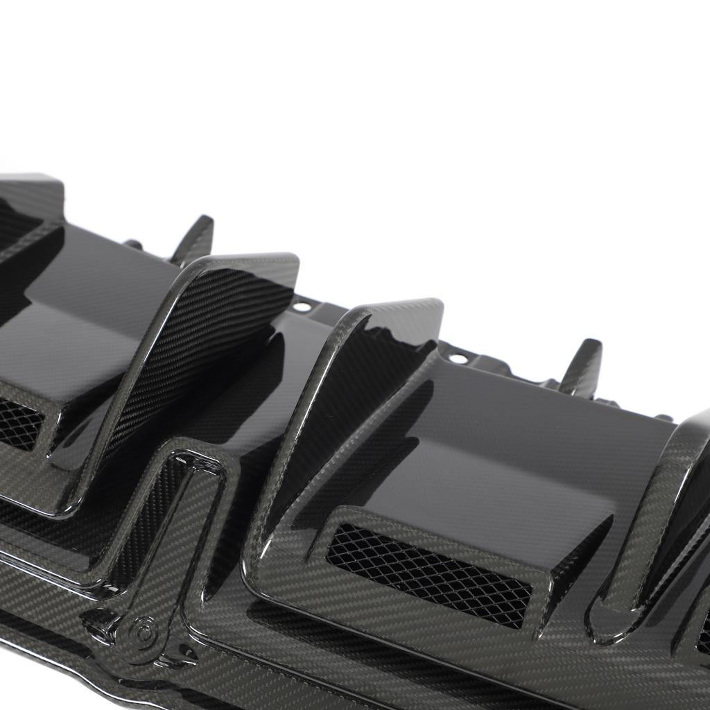Capristo Style Carbon Fiber Diffuser - Audi R8 (2019-2024) - Euro Auto Design