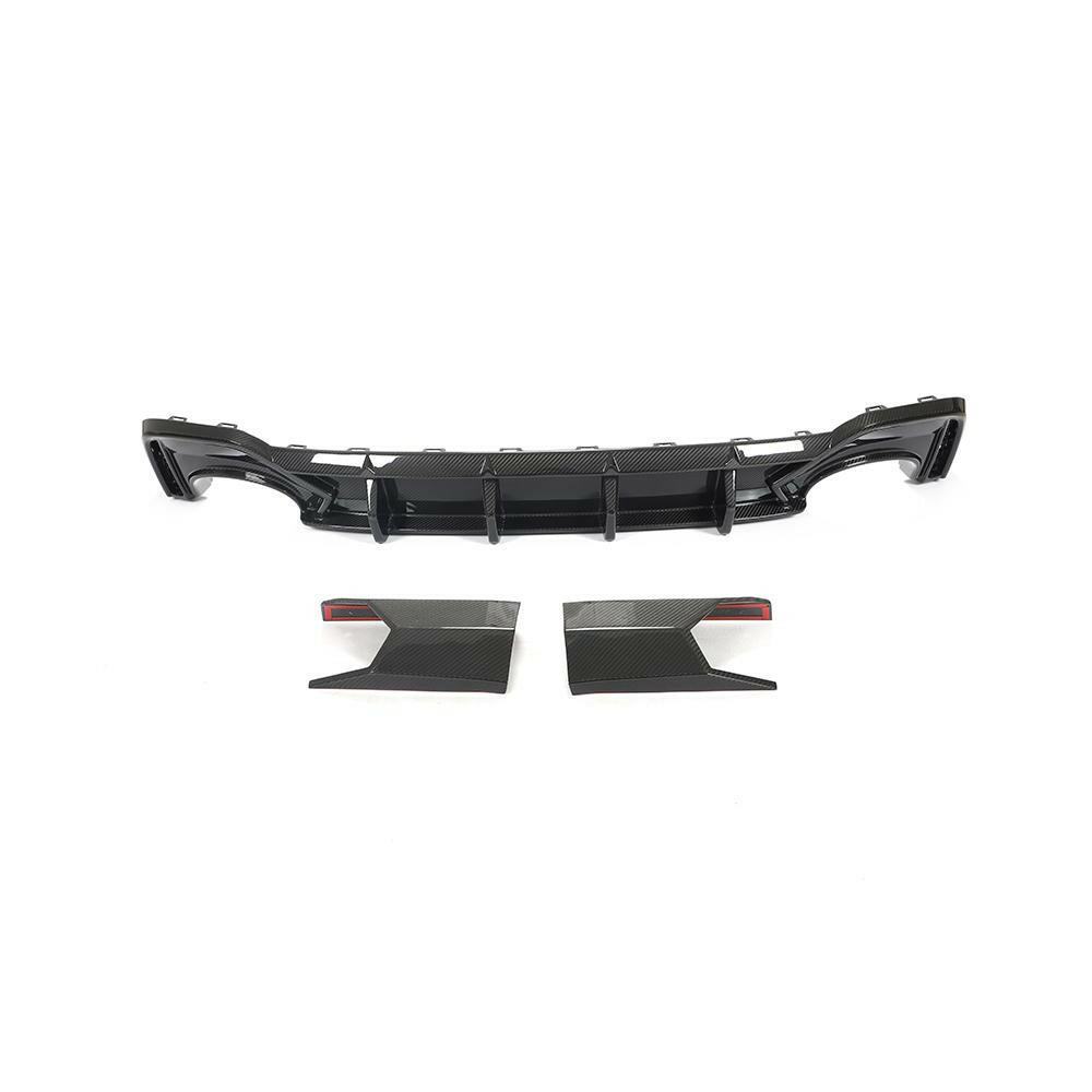 Euro Auto Style V1 Carbon Fiber Diffuser - Audi RS6/RS7 C8.
