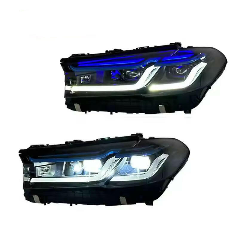 LCI Style LED Headlights - BMW F90 M5 & G30 5 Series (2018-2020).