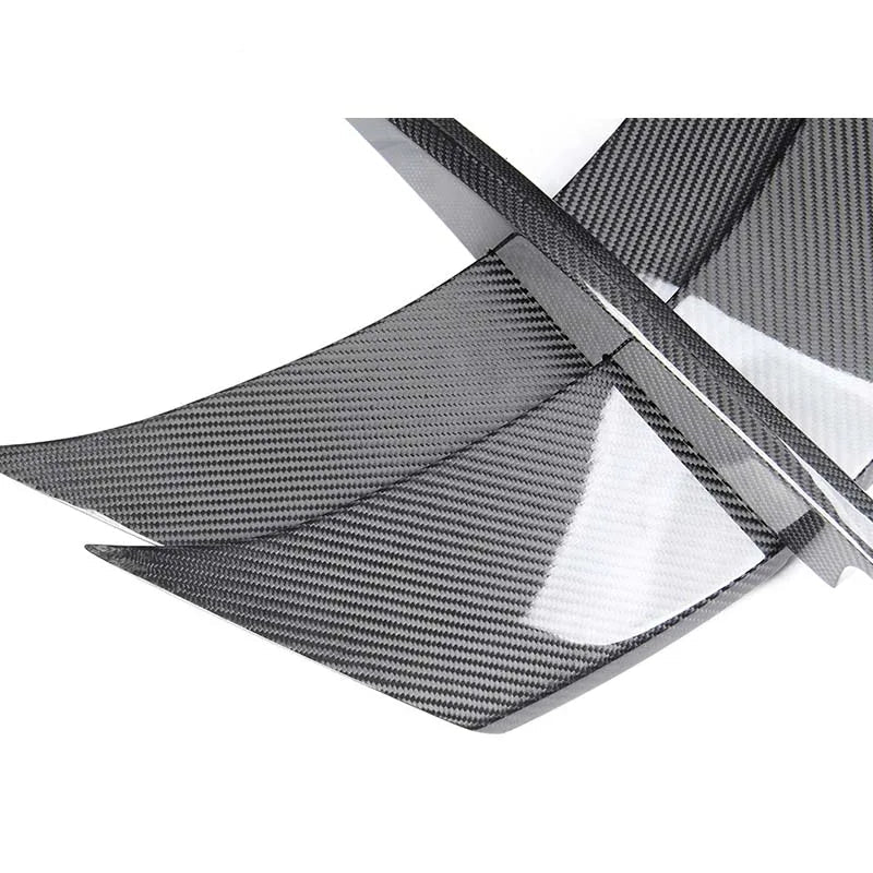 Paktechz Carbon Fiber Hood Vent Trim - Ferrari F8 Tributo.