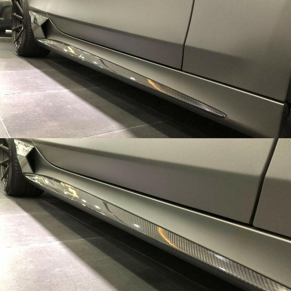 Carbon Fiber Side Skirts - W222 AMG S63/S65 (Pre-LCI).