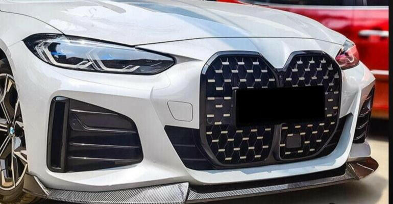 Euro Auto Style V1 Carbon Fiber Front Lip - G26 4 Series Gran Coupe.