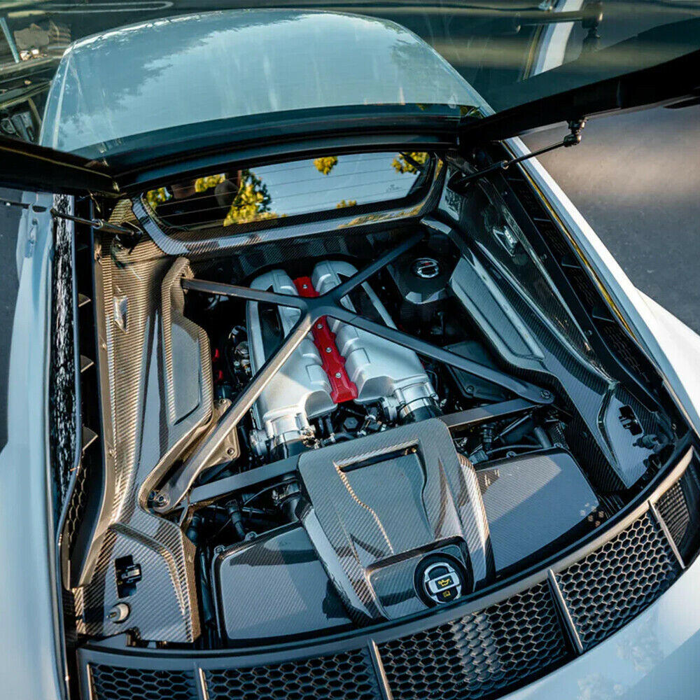 Carbon Fiber Engine Bay Panel Set - Audi R8 (2019-2024).