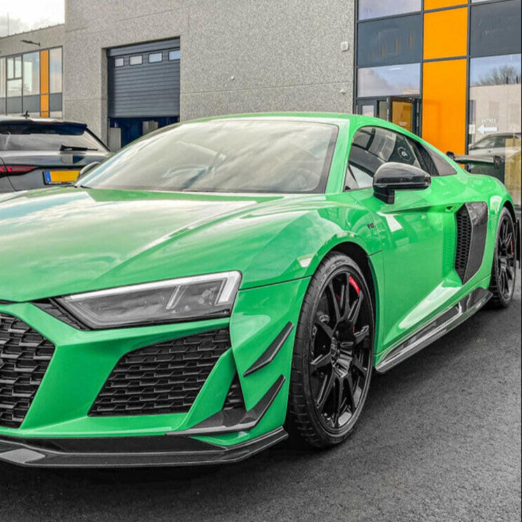 Performance Style Carbon Fiber Side Skirts - Audi R8 (2019-2024).