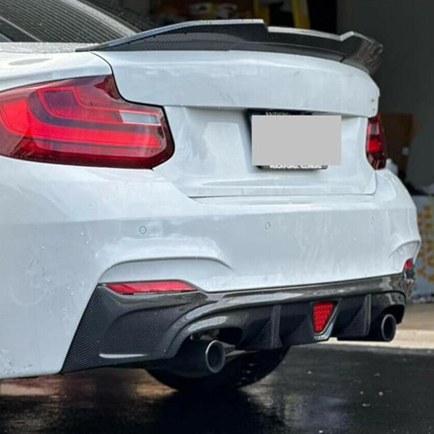 F1 LED Style Carbon Fiber Diffuser - F22/F23 2 Series.