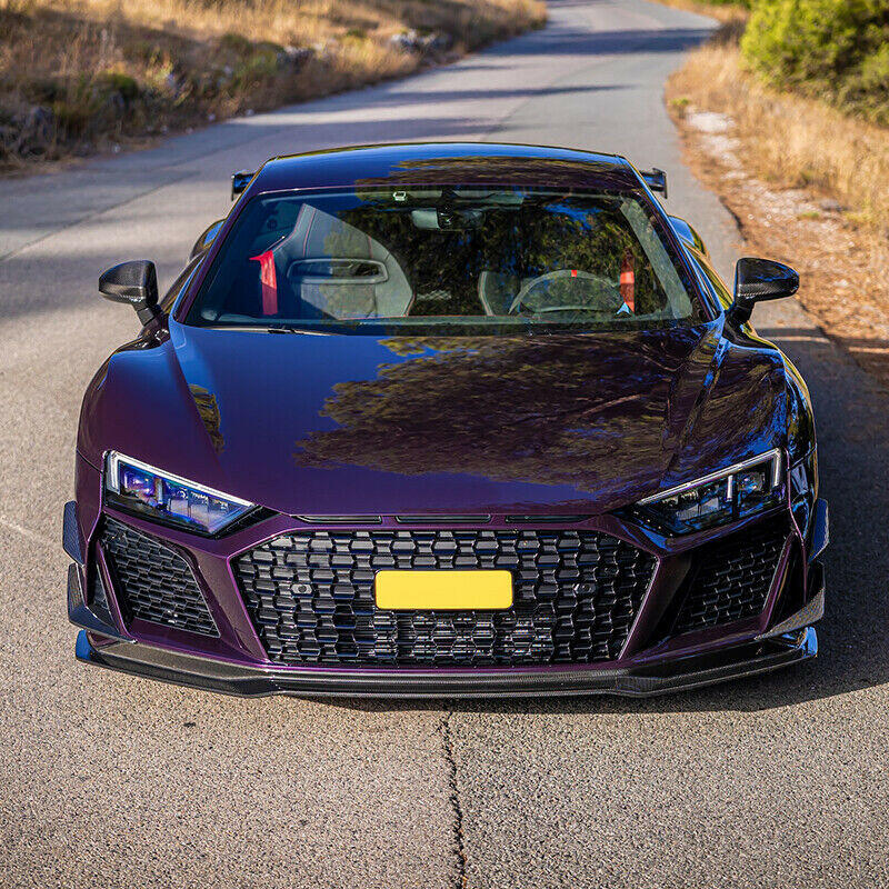 Performance Style Carbon Fiber Front Lip - Audi R8 (2019-2024).