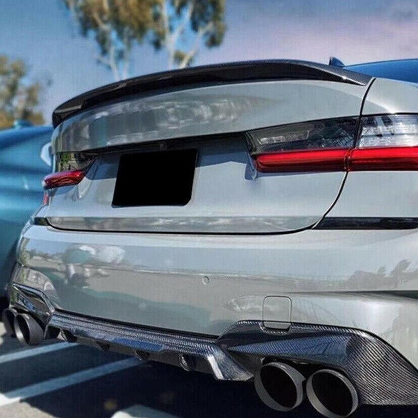 Euro Auto Style V2 Carbon Fiber Diffuser - G20 3 Series Pre-LCI.