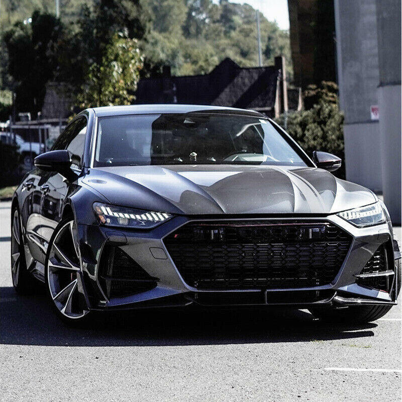 Euro Auto Style V2 Carbon Fiber Front Lip - Audi RS6/RS7 C8.