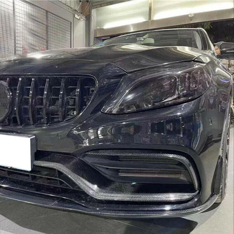 Carbon Fiber Front Fog Lamp Trim - C205/W205 AMG C63.