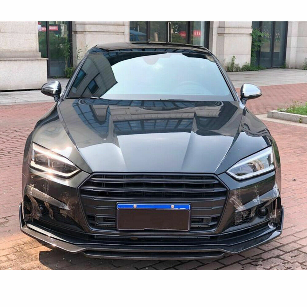 KB Style Carbon Fiber Front Lip - Audi S5 | A5 S-Line B9 - Euro Auto Design