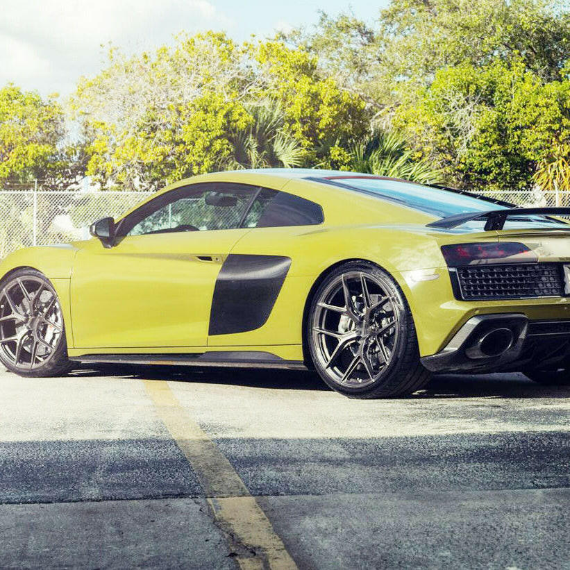 Performance Style Carbon Fiber Side Skirts - Audi R8 (2019-2024).