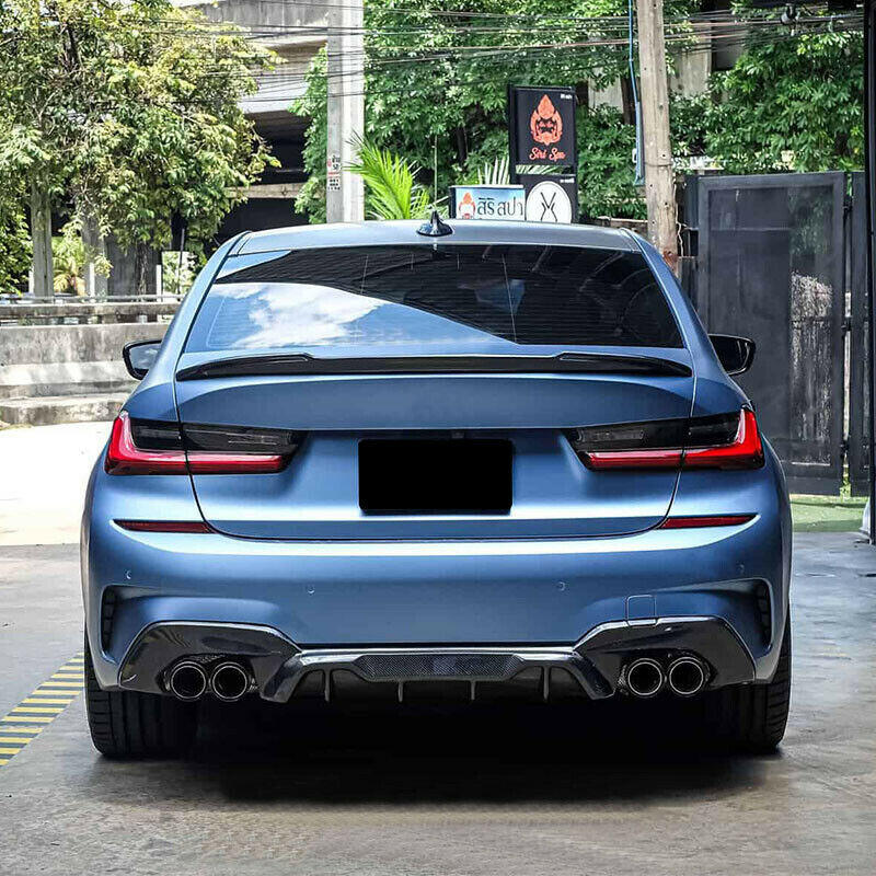 Euro Auto Style V2 Carbon Fiber Diffuser - G20 3 Series Pre-LCI.