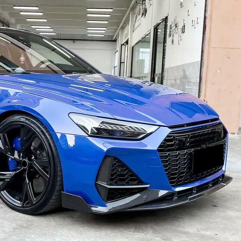 Euro Auto Style V1 Carbon Fiber Front Lip - Audi RS6/RS7 C8.