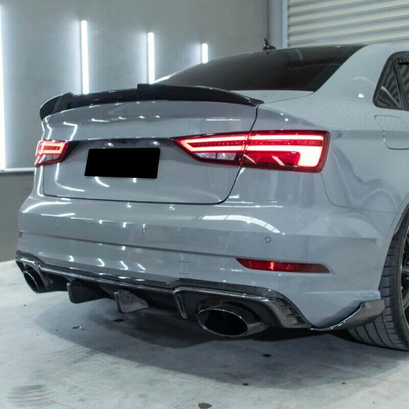 Carbon Fiber Rear Splitters - Audi RS3 (2017-2020).