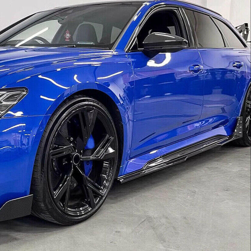 Euro Auto Style V1 Carbon Fiber Side Skirts - Audi RS6/RS7.