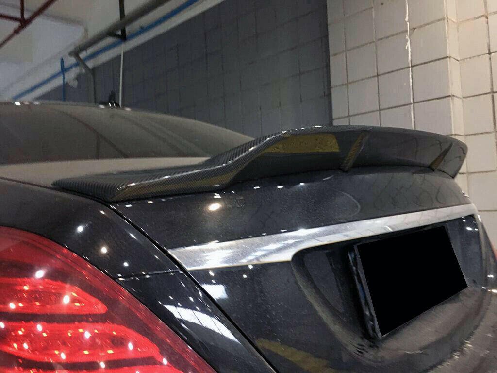 R Style Carbon Fiber Spoiler - W222 AMG S63/S65.