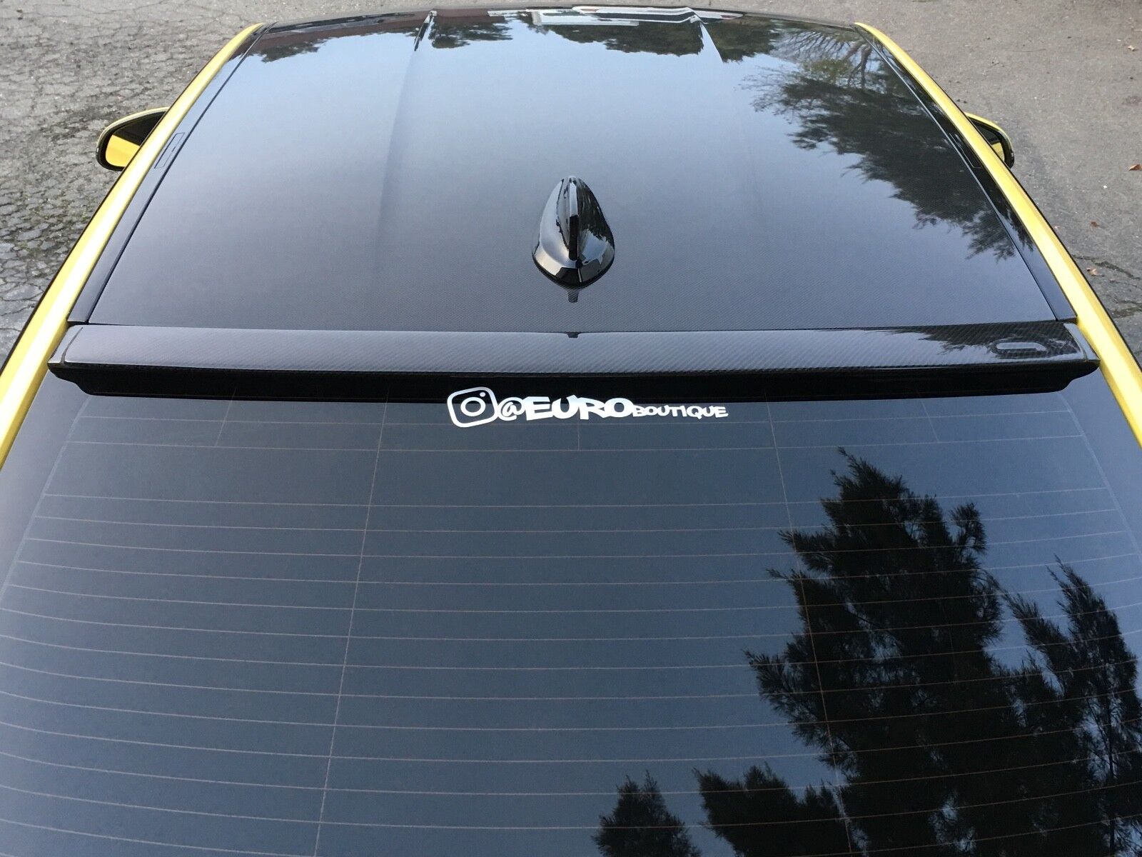 AC Style Rear Roof Window Spoiler - F80 M3 - Euro Auto Design