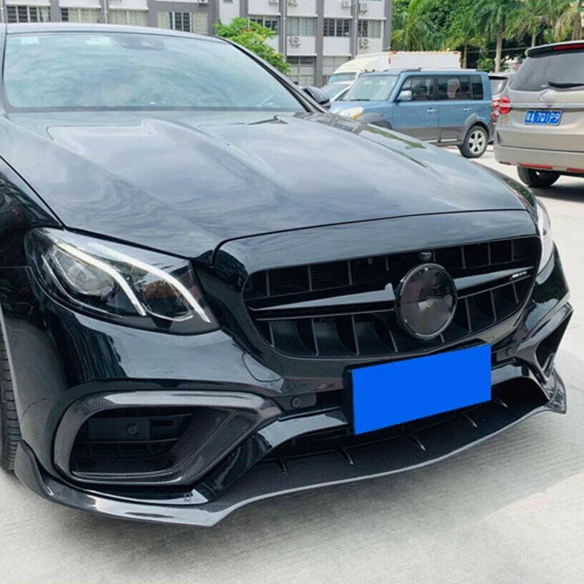 BRBS Style Carbon Fiber Front Lip - W213 AMG E63 (Pre-LCI).