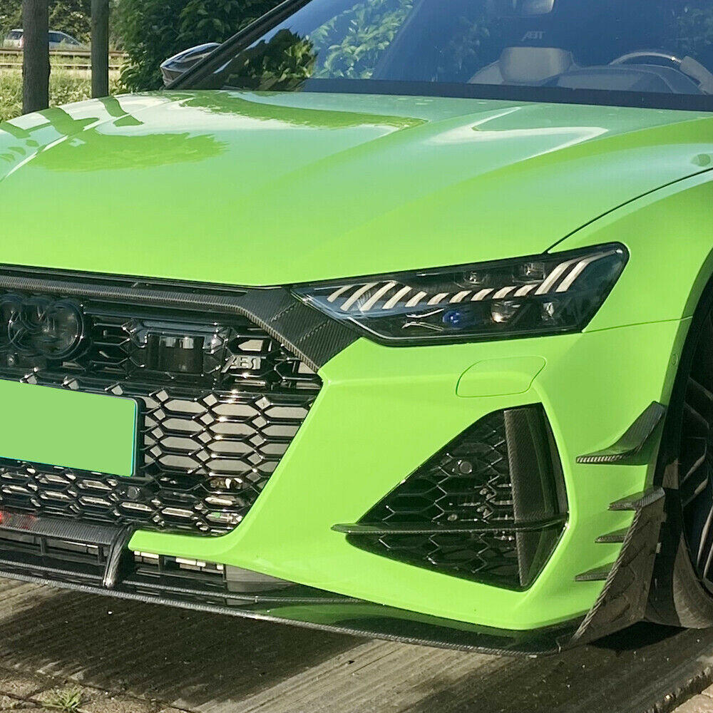Carbon Fiber V2 Front Air Vent Trim - Audi RS6/RS7 C8.