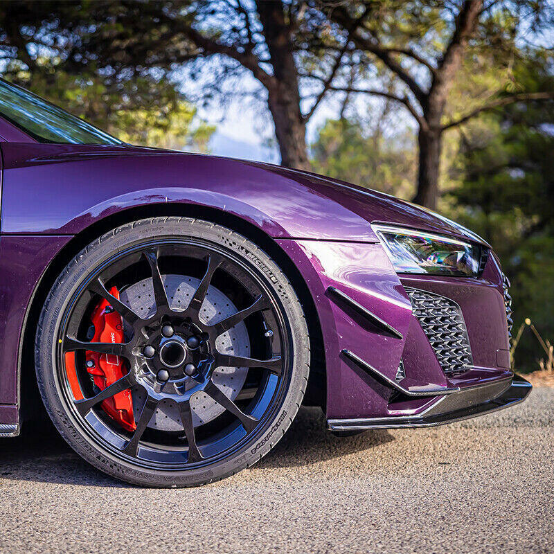 Performance Style Carbon Fiber Front Lip - Audi R8 (2019-2024).
