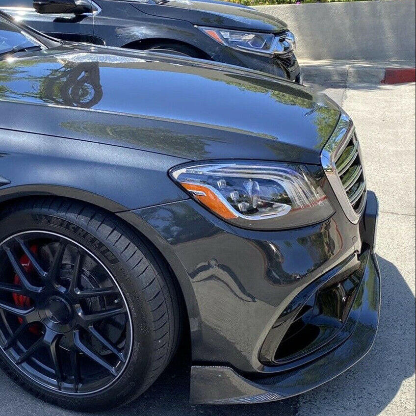 BRBS Style Carbon Fiber Front Lip - W222 AMG S63/S65 (LCI).