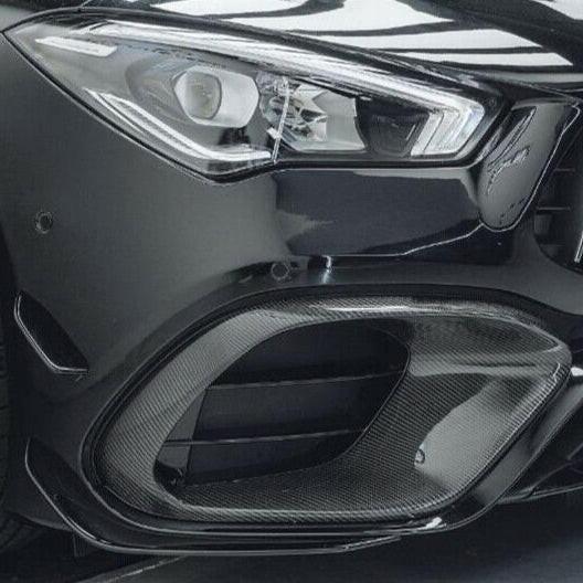 Carbon Fiber Front Air Duct Trim - C118 CLA 45 AMG (Pre-LCI).