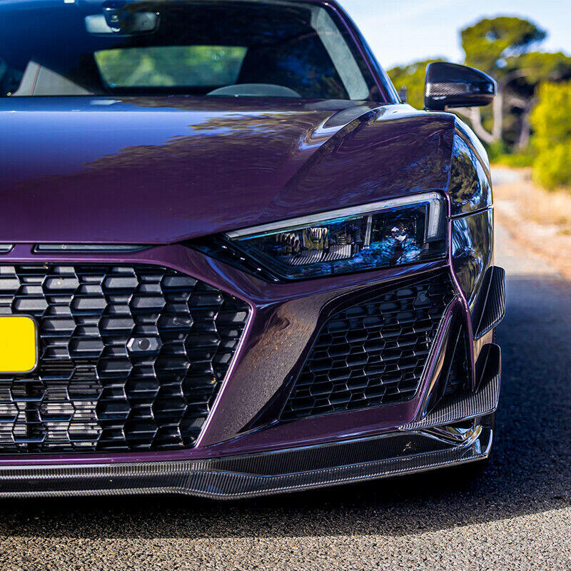 Performance Style Carbon Fiber Front Lip - Audi R8 (2019-2024).