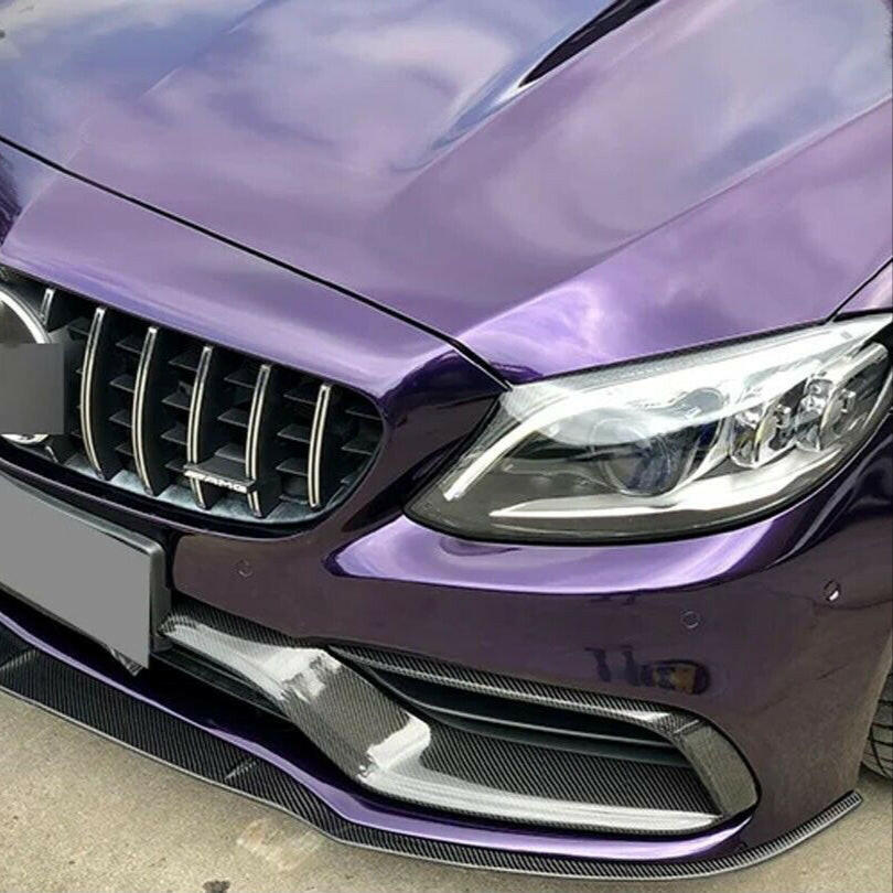 Carbon Fiber Front Fog Lamp Trim - C205/W205 AMG C63.