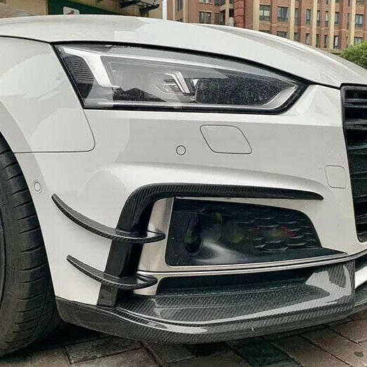 Euro Auto Style Carbon Fiber Front Canards - Audi S5 | A5 S-Line B9.