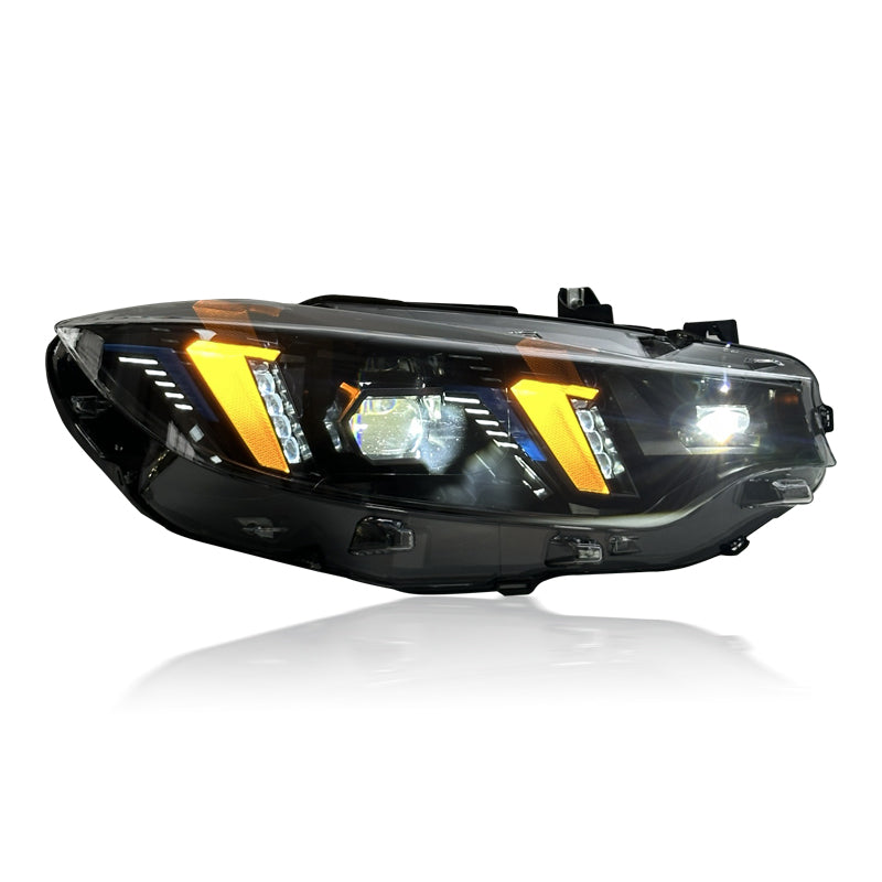 Dual-Color Snake Eyes Style LED Headlights - BMW F80 M3, F82/F83 M4 & F32/F33/F36 4 Series