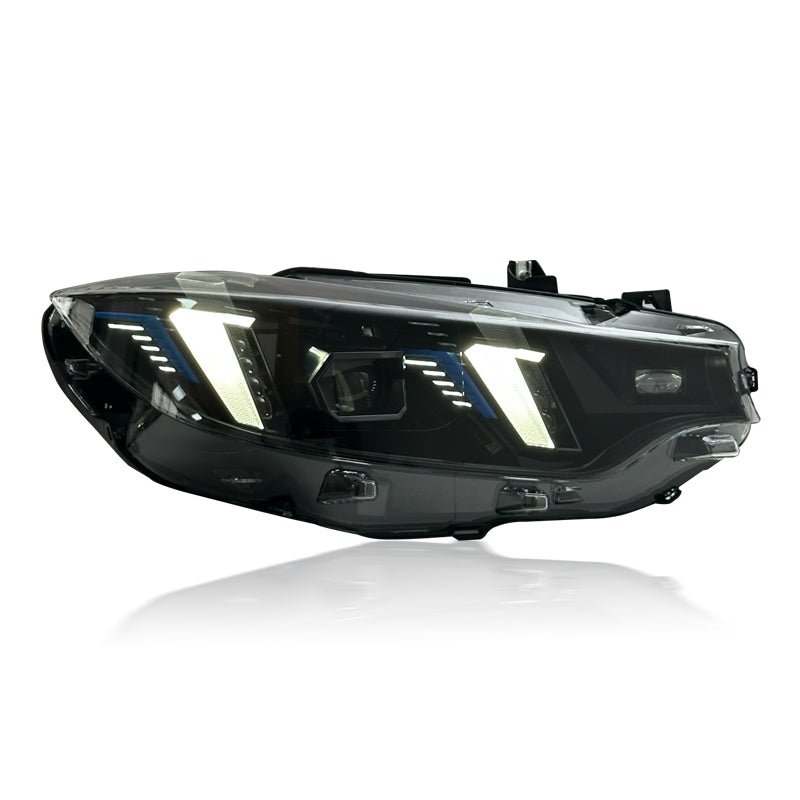 Dual-Color Snake Eyes Style LED Headlights - BMW F80 M3, F82/F83 M4 & F32/F33/F36 4 Series
