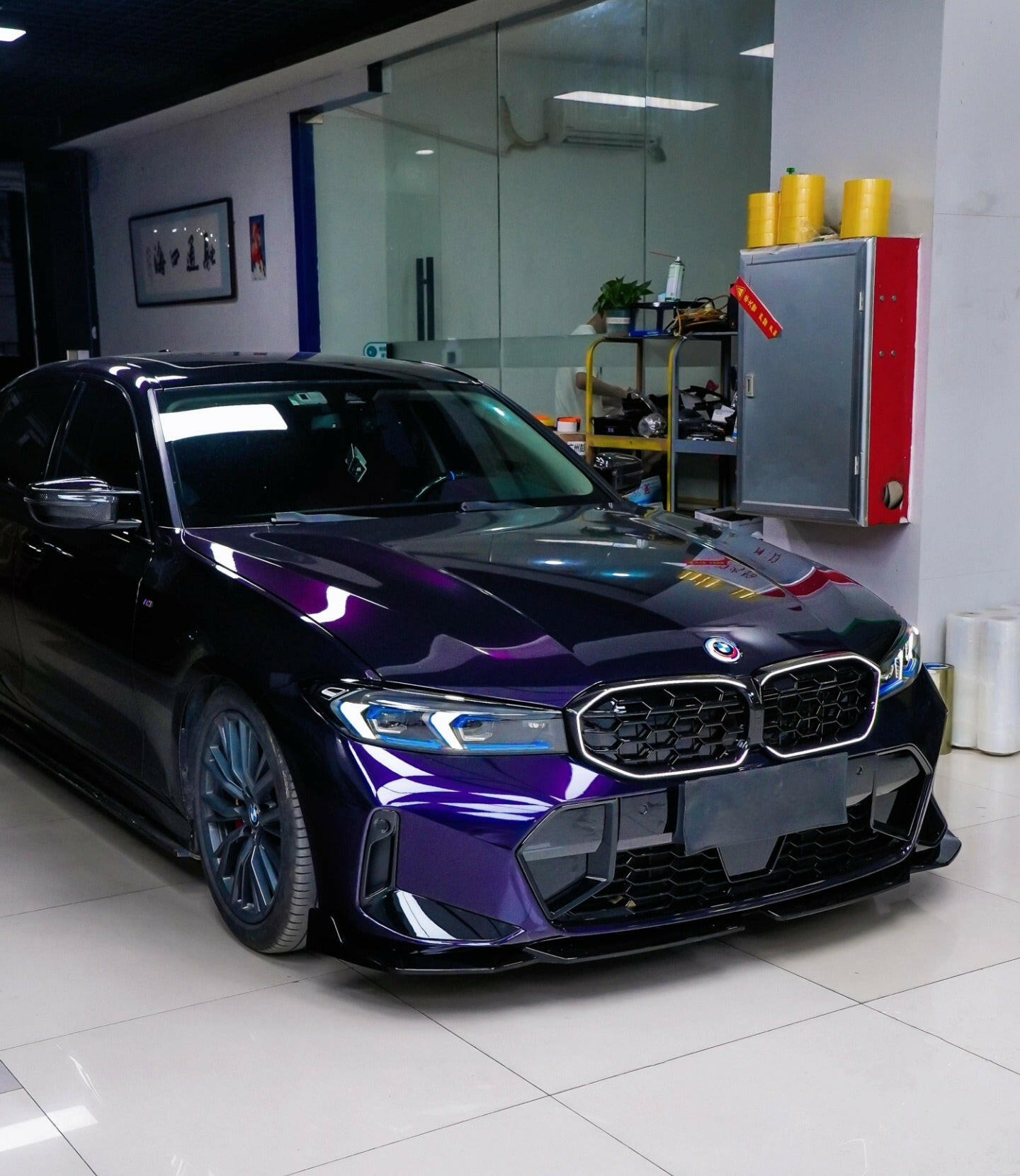 Dual-Color Snake Eyes LED Headlights - BMW G20 3 Series.