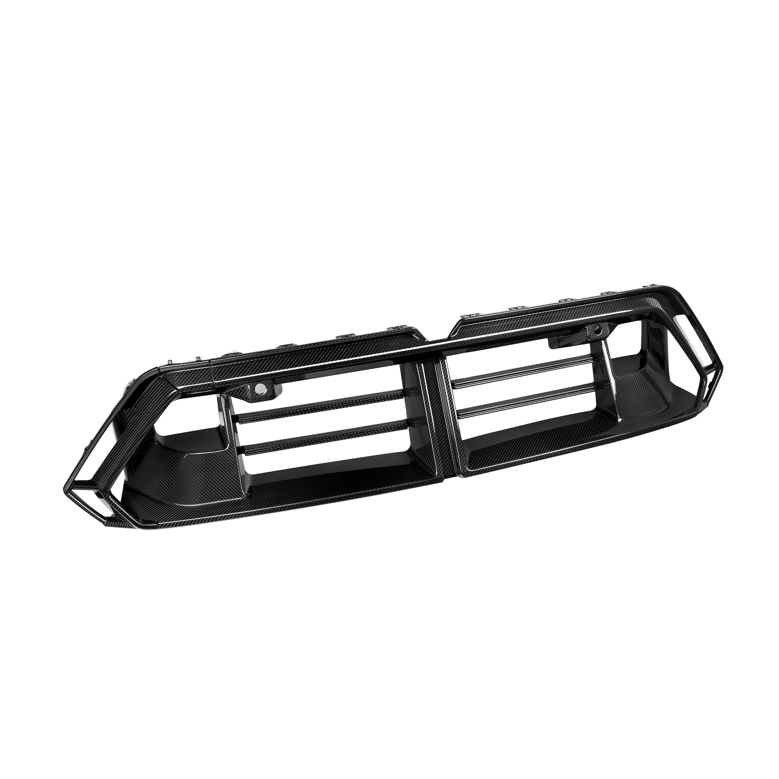 SQ Style Carbon Fiber Front Bumper Center Trim - G90 M5