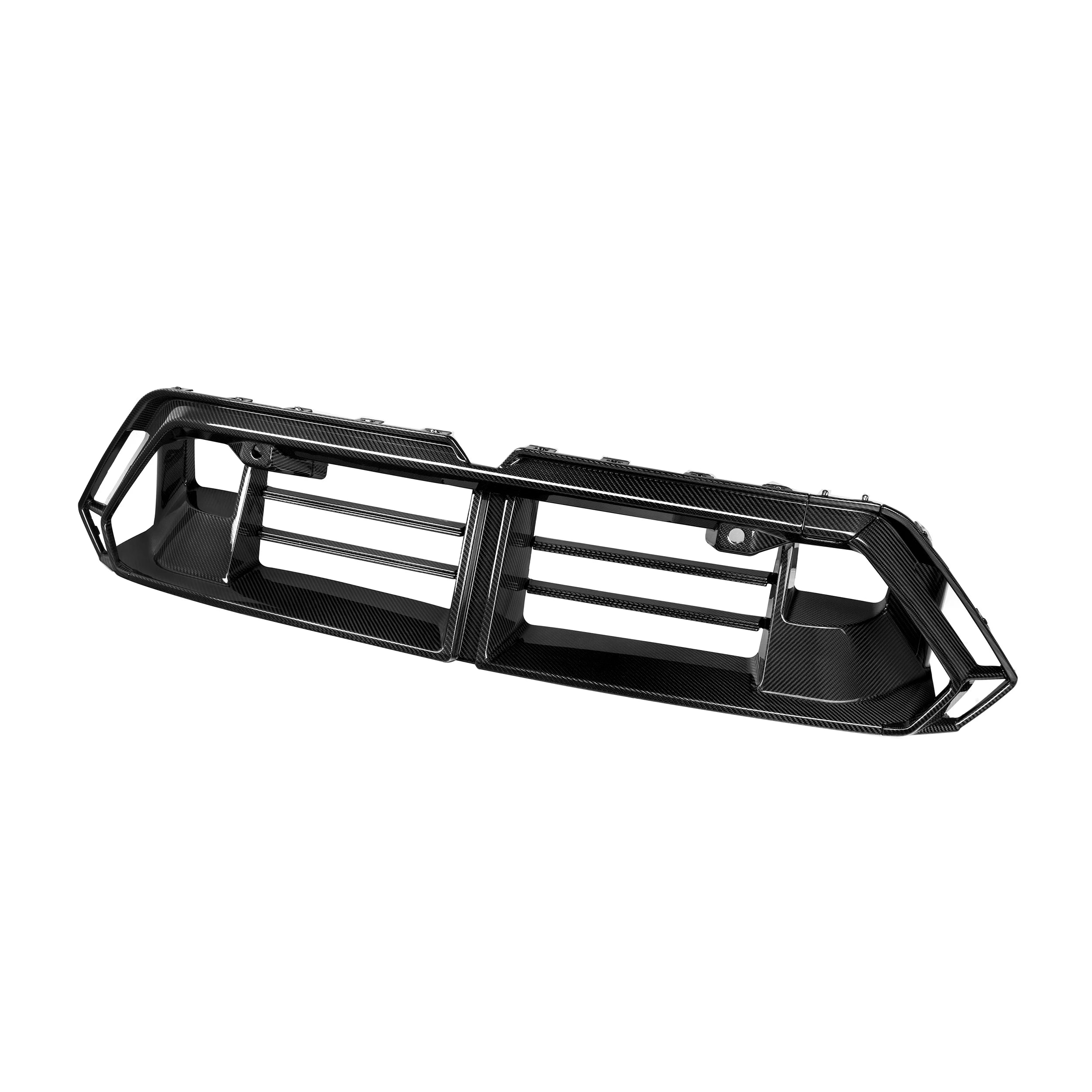 SQ Style Carbon Fiber Front Bumper Center Trim - G90 M5