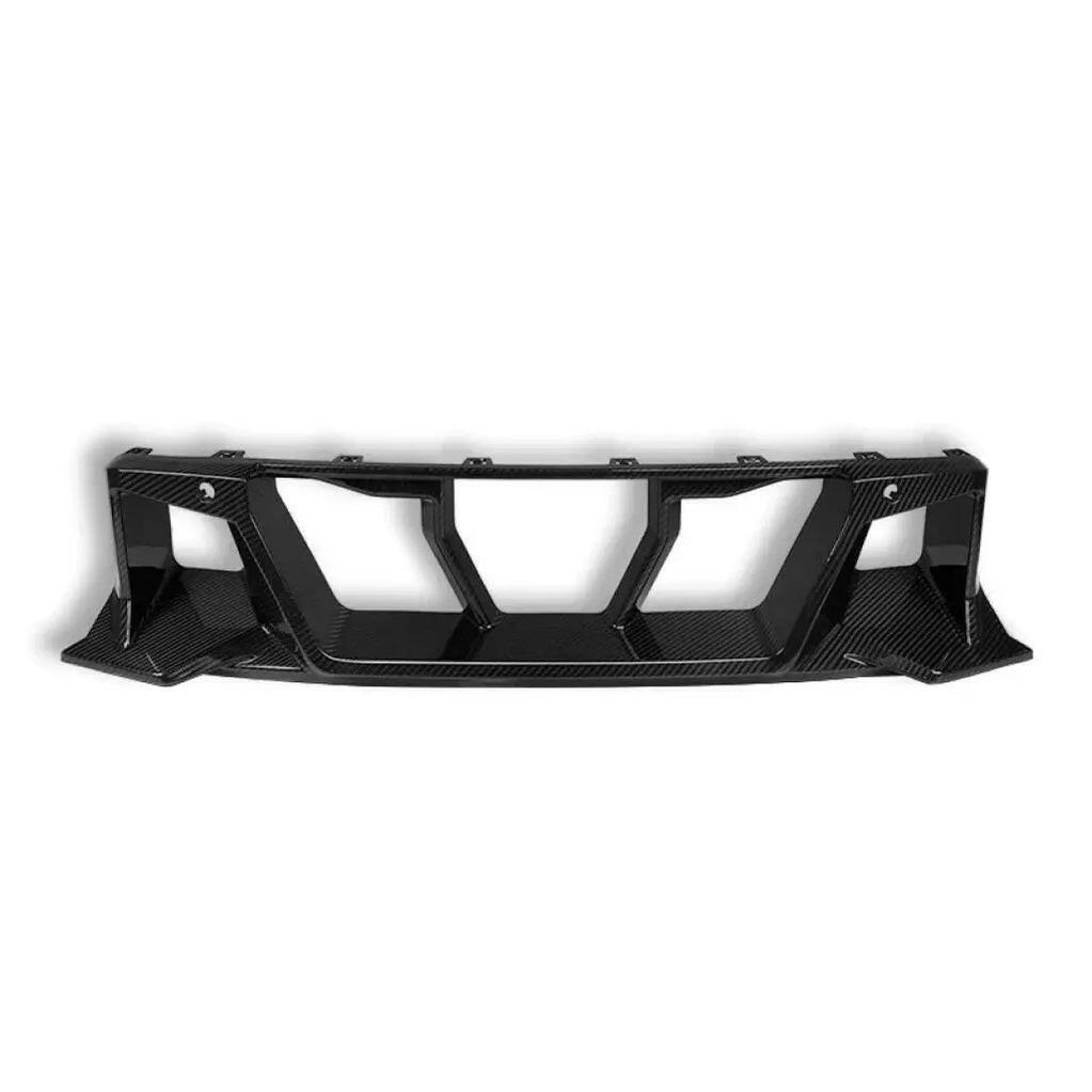 SQ Style Carbon Fiber Front Bumper Center Trim - G87 M2.