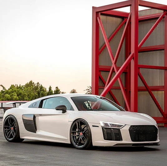 V Style Carbon Fiber Lip - Audi R8 (2016-2018) - Euro Auto Design