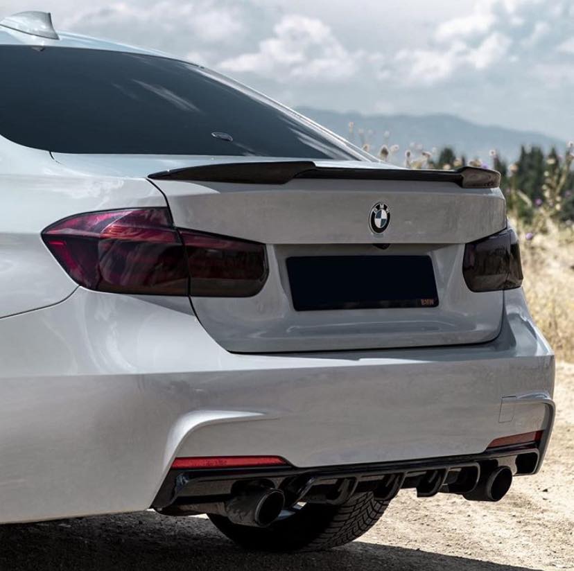 M4 Style Carbon Fiber Spoiler - F30 3 Series - Euro Auto Design