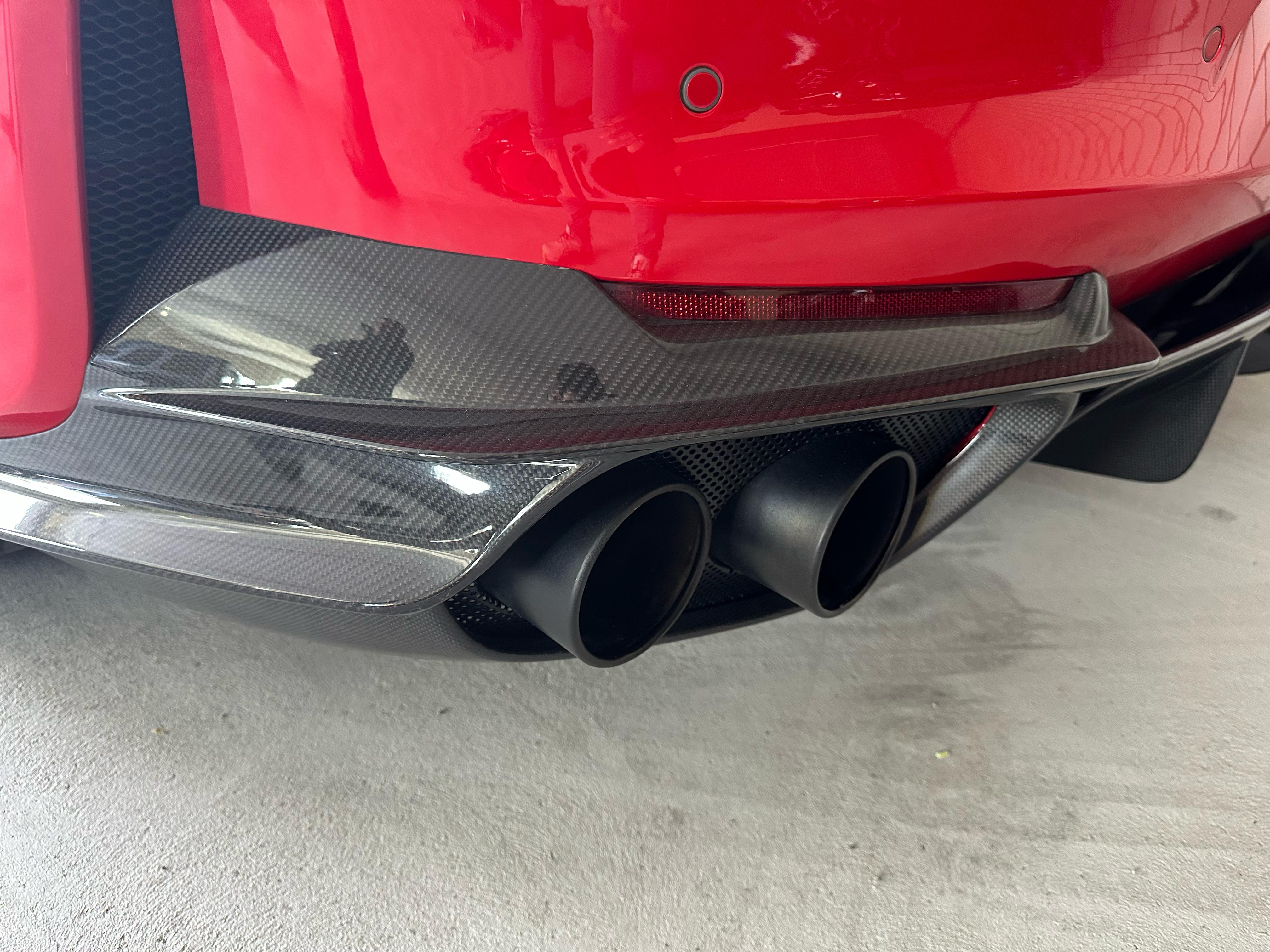 N Style Rear Side Splitters - Ferrari 812 Superfast