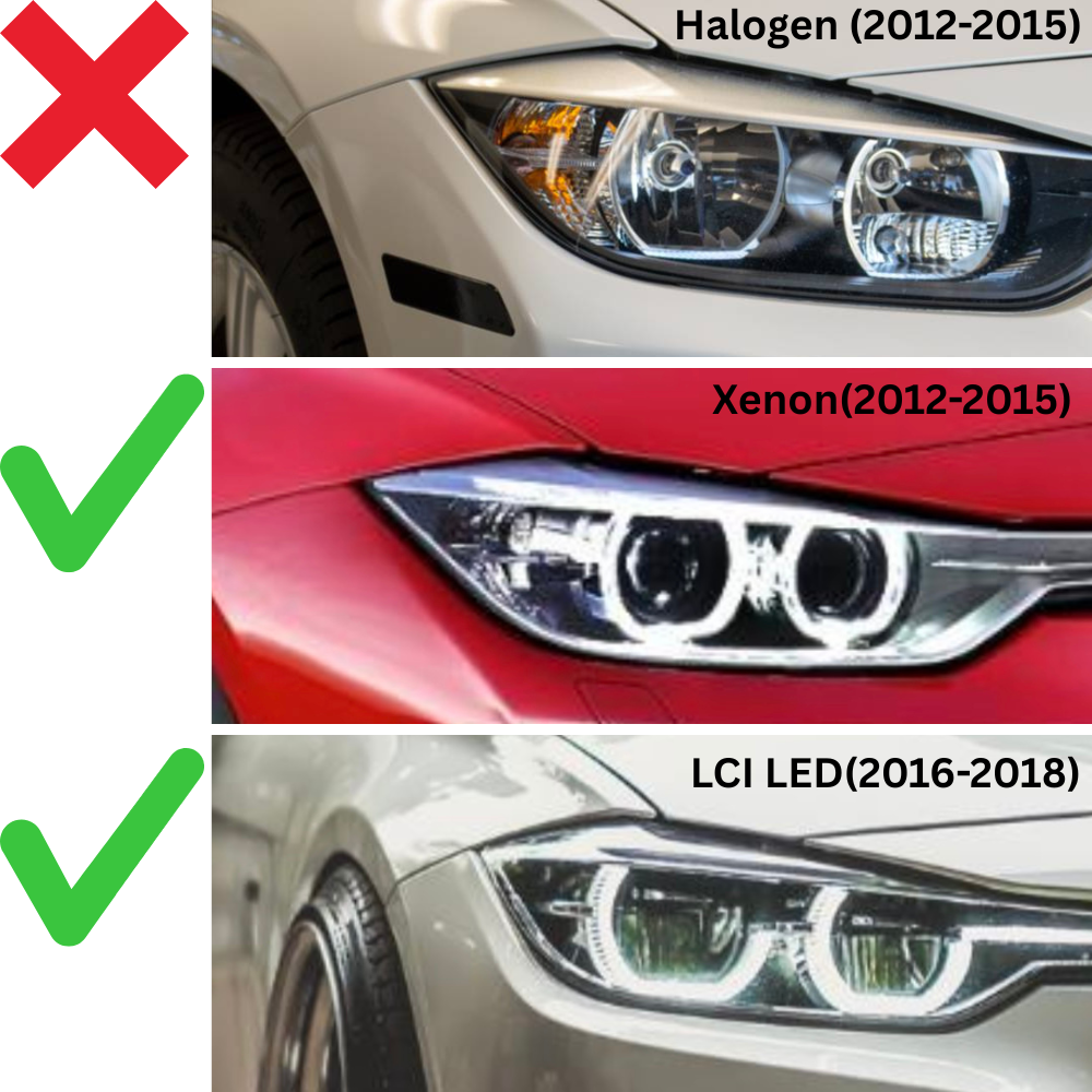 Multi-Color DRL LED Module Set - BMW F30 3 Series