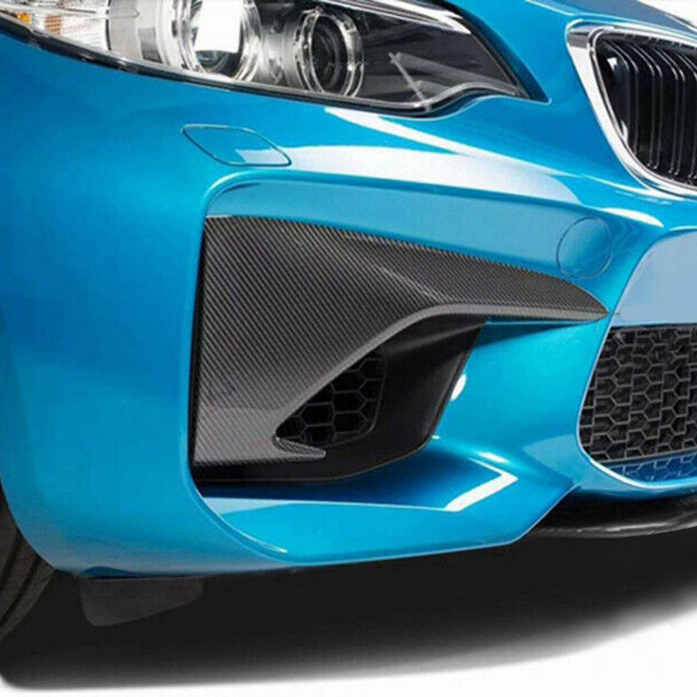 Carbon Fiber Upper Bumper Splitter Set - F87 M2 - Euro Auto Design