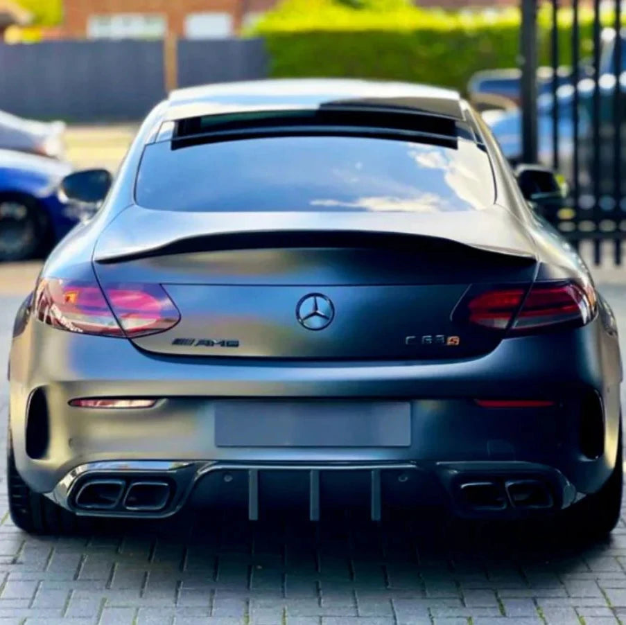 PSM Style Carbon Fiber Spoiler V2 - C205/W205 AMG C63 - Euro Auto Design