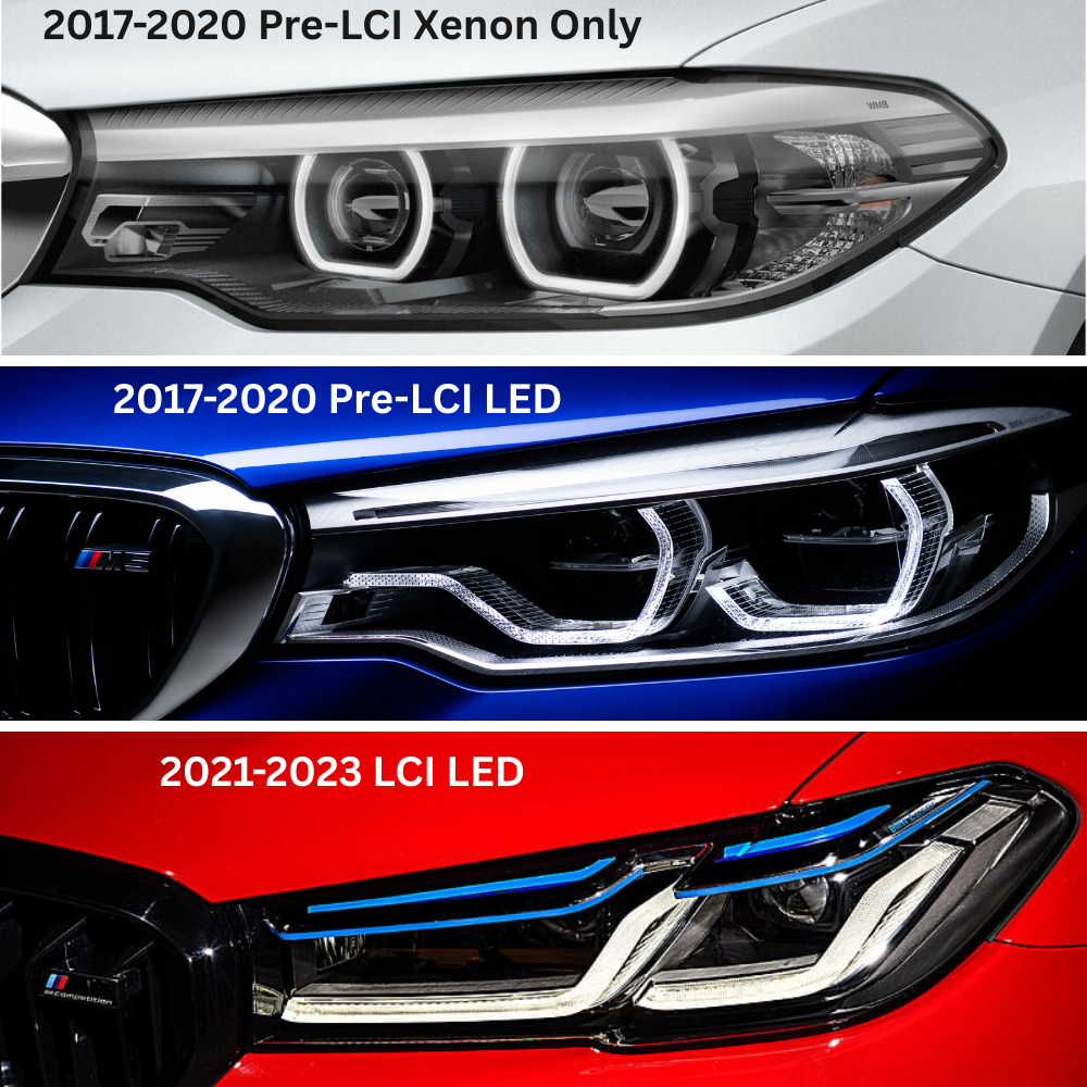 Multi-Color Headlight DRL Module Set - G30 5 Series | F90 M5.